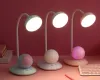 Cute candy-colored female student study desk lamp, portable USB charging desktop reading LED night light for dormitory Specification image